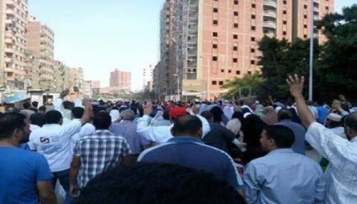 المطرية تنتفض من جديد ضد العسكر "بث مباشر"