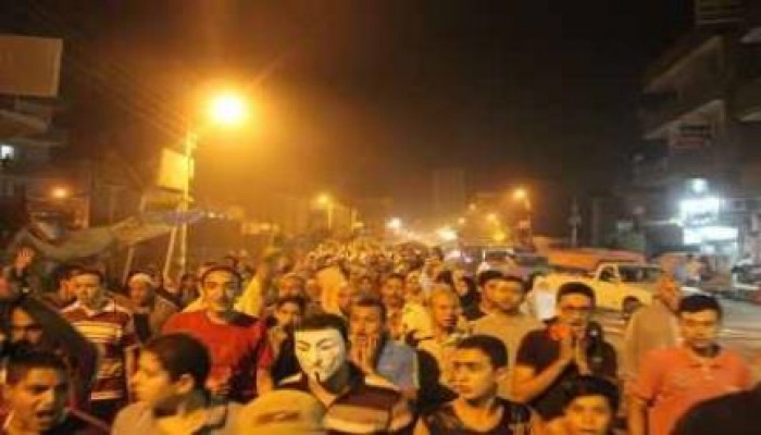 الشرقية: مسيرة بديرب نجم بجمعة الطلاب فرسان الثورة