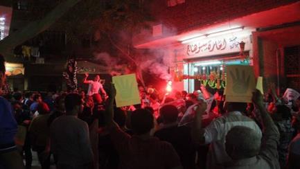 مسيره ليلية حاشدة بامبابه لتحالف دعم الشرعيه رفضا للانقلاب العسكرى