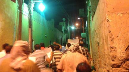 بالصور مسيرة ليلية لرفض الانقلاب بأسوان