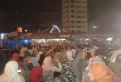 رغم حملات الاعتقال والقمع الأمني: الثوار يتظاهرون بطنطا دعما للمضربين عن الطعام