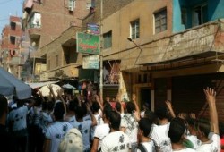 بالصور..ألتراس «مصر سياسي» بالمعتمديةحسن التنظيم وحماس الهتافات في أول فعاليات بدأ الدراسة