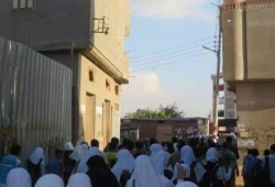 طلاب ضد الانقلاب بالبصارطة ينظمون مسيرة صباح اليوم