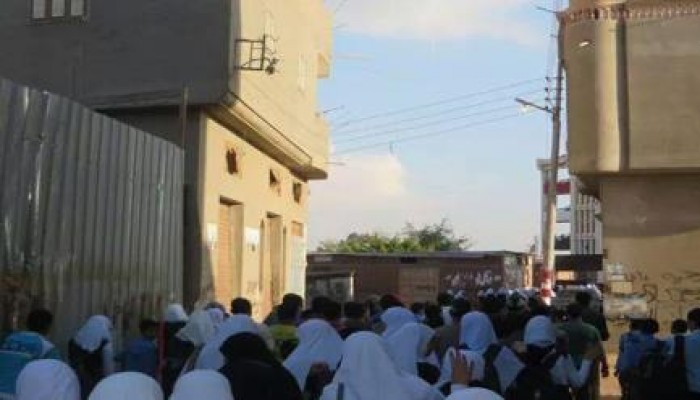 طلاب ضد الانقلاب بالبصارطة ينظمون مسيرة صباح اليوم