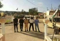 انفراد بالصور : نار الجيش تحرق ضابط شرطة ومعاونيه في بور سعيد