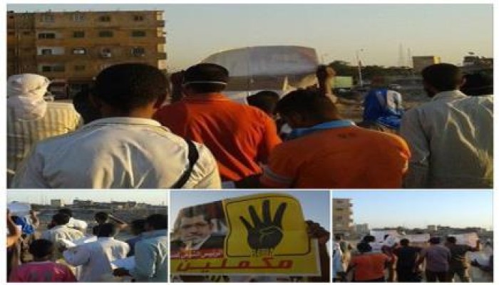 أسوان: مسيرة شبابية ضمن فعاليات أسبوع الطلاب فرسان الثورة