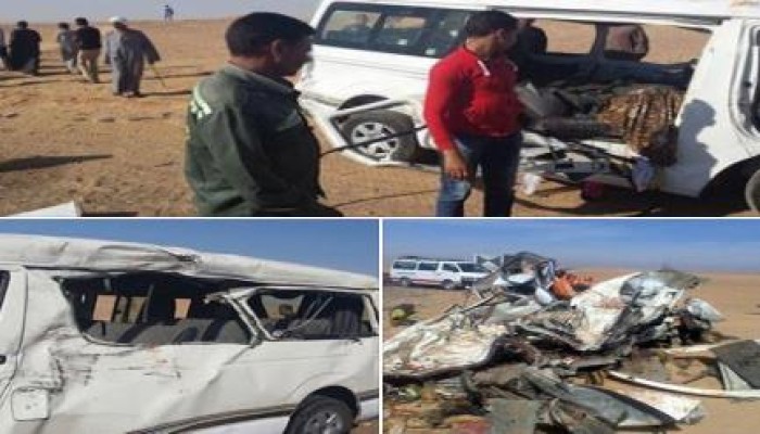 هيئة الطرق والكباري والنيابة العامة يجمعان على اتهام ضحايا حادث أسوان المروري