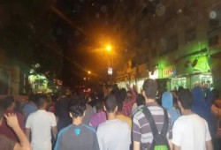 مسيرة مفاجأة لثوار حلوان تربك أمن الانقلاب