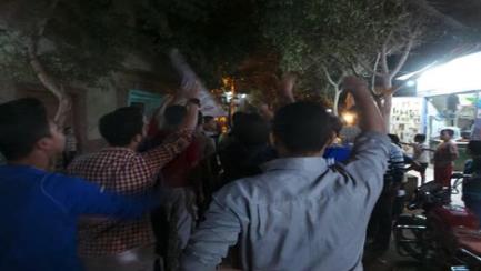 بني سويف..مسيرة شبابية بببا تحيي صمود الطلاب