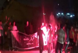 بالفيديو :  وقفة عفاريت ضد الإنقلاب أسفل دائري باسوس مساء أمس