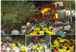 الجيزة: هتافات الأولتراس تشعل حماس رافضي الانقلاب في منشية رضوان