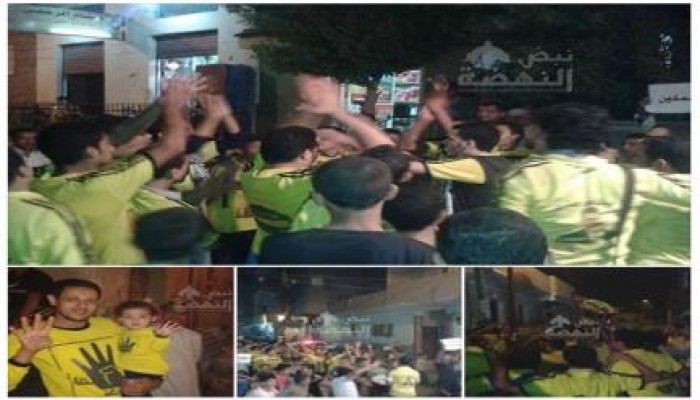 الجيزة: أولتراس ربعاوى بقرية نكلا يطالب بالإفراج عن المعتقلين