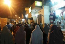 فراشة شبابية في أسيوط تنديدًا باعتقال الطلاب