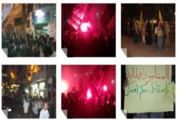 الالاف من ثوار الإسكندرية ينددون بمجزرة كلية هندسة