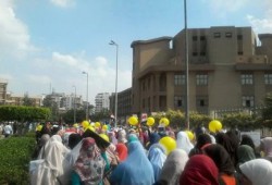 لليوم الثالث ، طلاب جامعة ‫‏المنصورة‬ ينتفضون ضد العسكر