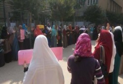 طالبات الأزهر ضد الانقلاب بتفهنا الأشراف فاعليه مناهضه للانقلاب