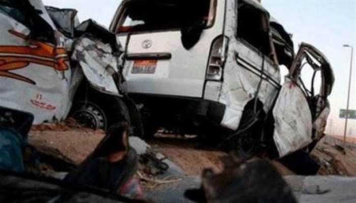 وفاة 8 أشخاص وإصابة 14 آخرين في حادث تصادم 10 سيارات بطنطا