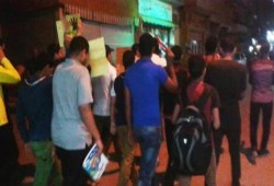 الدقهلية: شباب ضد الانقلاب يتظاهرون ضد قمع الحريات في ‫بدكرنس‬