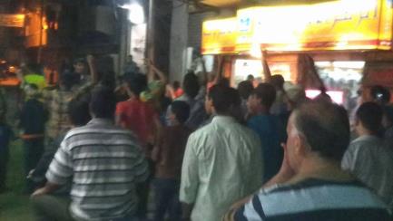 الغربية: مظاهره ليلية حاشده بكفر الزيات رفضا للانقلاب العسكرى