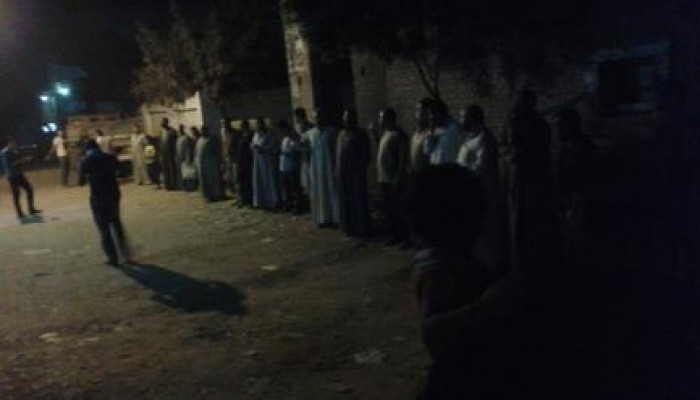 كفرالشيخ: وقفه مسائية لاحرار محلة دياى - مركز دسوق دعما للطلاب فرسان الثورة