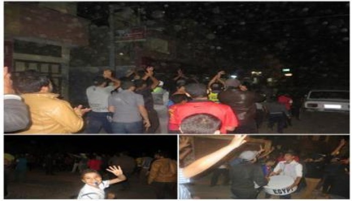 مسيرة حاشدة لثوار البصارطة بدمياط تنديدا بالانقلاب