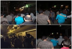 مسيرة ليلية بـ ‫المنصورة‬ للإفراج عن المعتقلين
