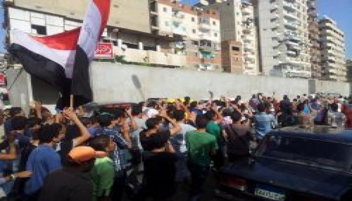 ثوار الإسكندرية ينتفضون في جمعه "انصروا القدس"