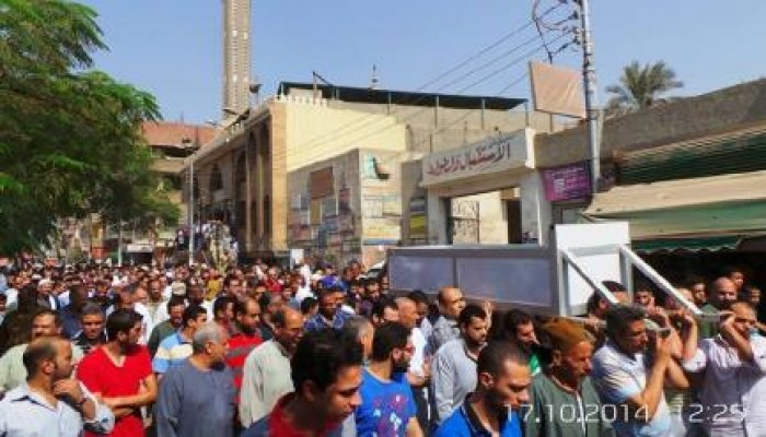 الآلاف يشيعون "منصور غنية" عضو مكتب إداري الإخوان بالقليوبية