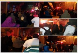 مسيرة ليلية مناهضة للانقلاب بـالمنصورة