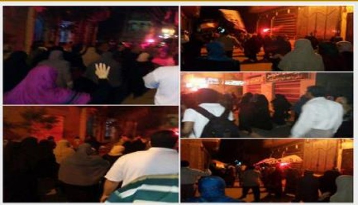 مسيرة ليلية مناهضة للانقلاب بـالمنصورة