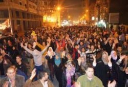 القاهرة: مسيرة ليلية مفاجئة بميدان النعام تهتف "ارحل يا فاشل"