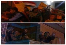 كفر الشيخ: أهالي كفر السودان يتظاهرون لرفض الانقلاب ونصرة الاقصي فى اليوم العالمى للفقر