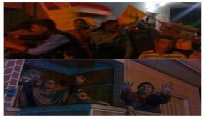 كفر الشيخ: أهالي كفر السودان يتظاهرون لرفض الانقلاب ونصرة الاقصي فى اليوم العالمى للفقر