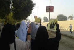 أسيوط.. مسيرة لطالبات ديروط لنصرة الأقصى