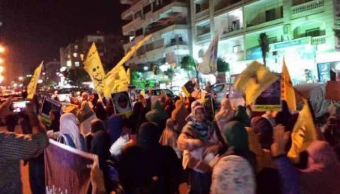 مسيرة نسائية بمدينة نصر للمطالبة بالإفراج عن المعتقلات