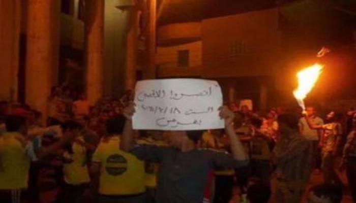 الجيزة: مسيرة ليلية بقرية «بهرمس» تهتف: «مكملين ومش خايفين»