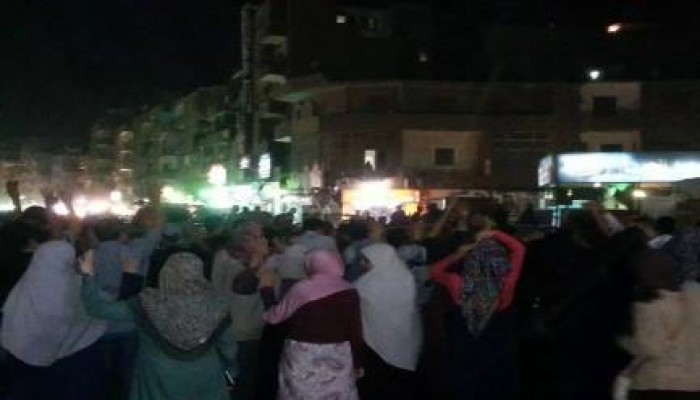 ثوار الهرم يكملون مسيرتهم رغم اعتداء البلطجية عليهم