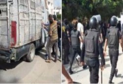 القبض على 43 طالبًا وإصابة 11 في إعتداء قوات الانقلاب على مسيرات الطلاب