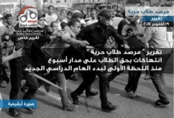 "طلاب حرية" يصدر تقريرا شاملا لانتهاكات الجامعات