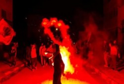 فاعلية ليلية بأجواء ثورية بمدينة برج العرب ضد الانقلاب العسكري