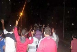 مسيرة ليلية بـ«الشيخ زايد» في أسبوع «انصروا الأقصى»