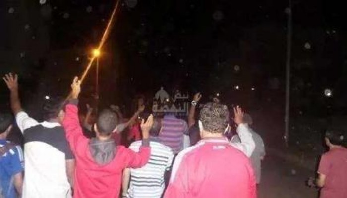 مسيرة ليلية بـ«الشيخ زايد» في أسبوع «انصروا الأقصى»