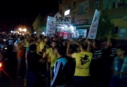 مسيرة ليلية لـ«التحالف الوطني» بـ«الكوم الأحمر»