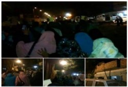 أسوان: مسيرة ليلية بكوم أمبو رفضا للانقلاب وتنديدا بسوء الأحوال المعيشية