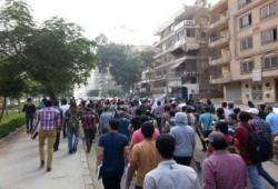 طلاب الأزهر بالقاهرة ينظمون فاعلية بالحي السابع تضامناً مع الفتيات المعتقلات