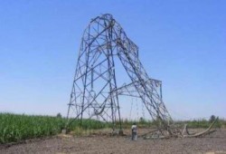 الكهرباء: مليون جنيه تكلفة إصلاح برج الفيوم خلال أسبوعين