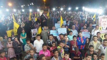 كفر الشيخ :  يوم من رابعة لنصرة الأقصي ببلطيم