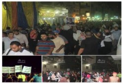 هتافات الثوار تزلزل الهرم في مسيرة ليلية حاشدة