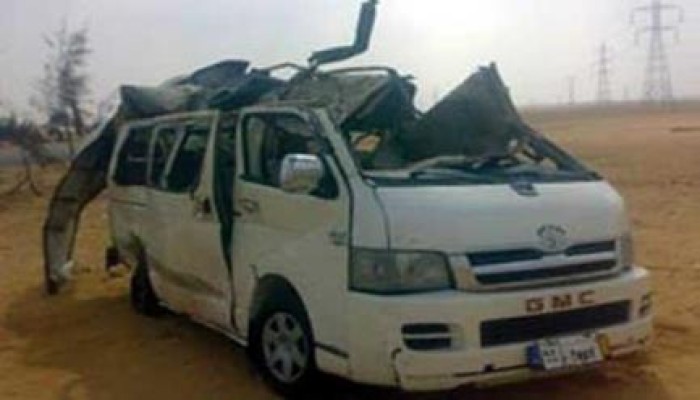 عهد السفاح : مصرع جميع الركاب في حادث مروع بالإسكندرية