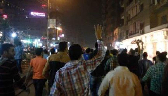 الشرقية: مسيرة لشباب ضد الانقلاب بالزقازيق نصرة للمسجد الأقصي